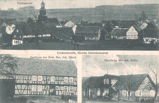 Postkarte von Lichenroth